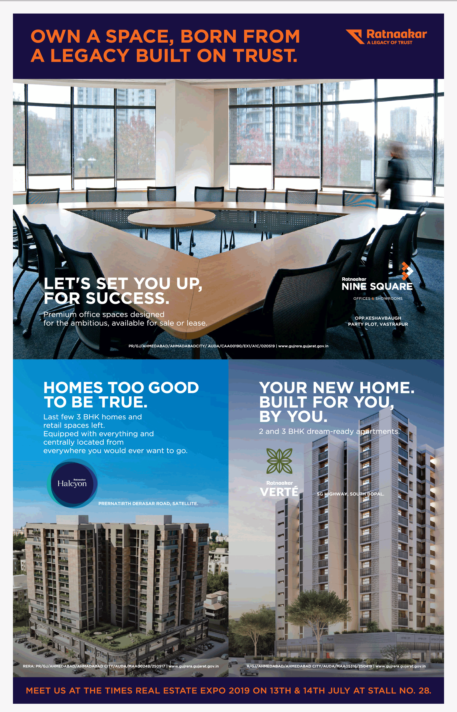 Ratnaakar Nine Square let's set you up for success in Ahmedabad Update